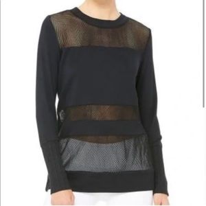 Alo Long Sleeve Mesh Top